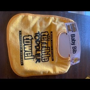 Pitts. Steelers Baby/Toddler Terrible Towel Bib